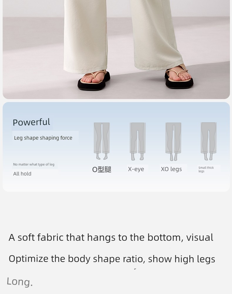 October Crystal Maternity Pants Autumn Style, Wearable Outside, Non-Tightening on the Belly, Petite Wide-Leg Cropped Casual Pants, Hydrogen Pants — 9
