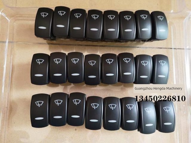 Excavator accessories Volvo 200 220 250 350 380 480 Rabbit switch wiper headlight switch
