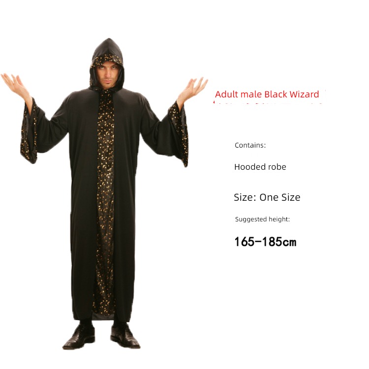 Halloween cos adult male devil scream Ghost clothes a secret chamber Dress up bloody terror doctor Taoist corpse clothing