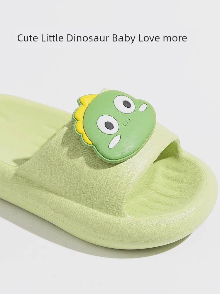 Rushan Dinosaur Children's Slippers for Babies, Indoor Home Use for Boys and Girls, Summer Bath Non-Slip Eva Outdoor Sandals — 4