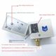 Fully automatic steam generator electric boiler pressure controller adjustable pressure switch pressure gauge bending pipe tee