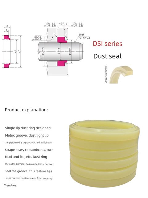 Imported Japanese NOK oil seal DSI type dustproof seal ring 18*26 20*28 25*33 28*36*4.5/6
