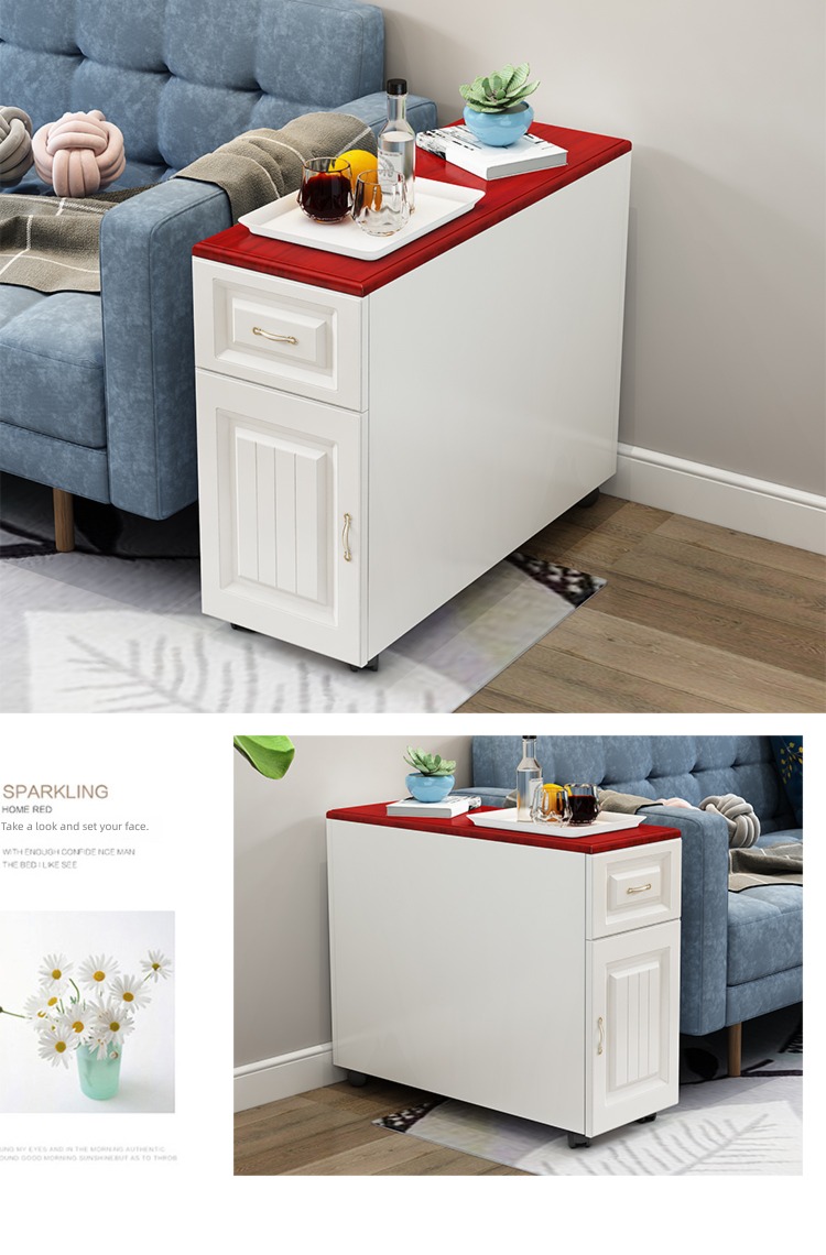 European style Crevice cabinet portability Small tea table a living room sofa