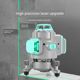 Can lift and rotate 12-line green light 16-line blue light level, high-precision infrared laser wall and floor