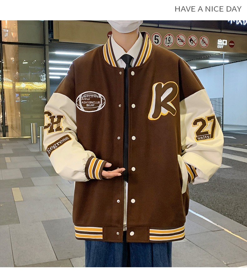 Maite man Spring and Autumn easy motion mlb