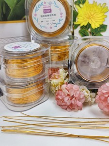 Cloisonné Enamel Painting DIY Handmade Colored Sand Painting Materials Gold Wire Silver Wire Flat Wire Aluminum Oxide W