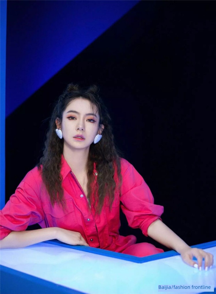 earnest Gaga Qi Wei Same Long sleeve easy Jumpsuits
