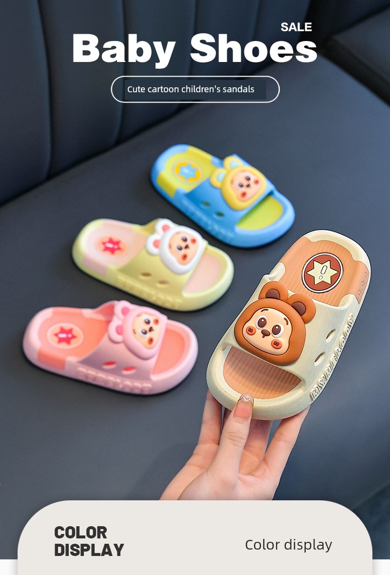 Star People Children's Slippers for Girls 2026 New Summer Non-Slip Soft Sole Kids Indoor Home Boys' Sandals — 1