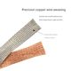 Copper metal shielding mesh tin-plated copper bare copper braided sleeve audio anti-interference soft copper wire conductive braided mesh sleeve