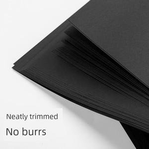 Black Origami Paper for Cutting, DIY Carving, Painting, Art, Writing, A4 Copy Paper, Color Matching, A3 Black Paper