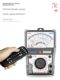 MF78 series intelligent anti-burn reinforced pointer multimeter high-precision fully anti-burn electrician meter mechanical anti-burn