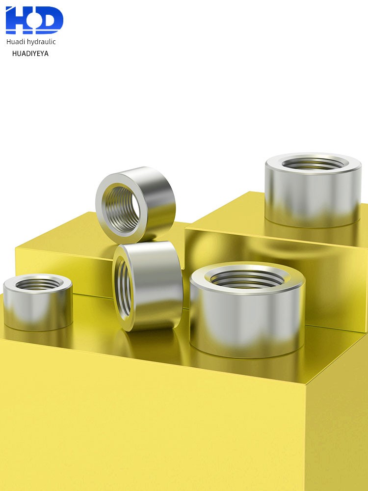 304/316 Stainless Steel Internal Thread Welded Oil Port Base G1/8G1/4G3/8G 2inch M8M10M12M20M22