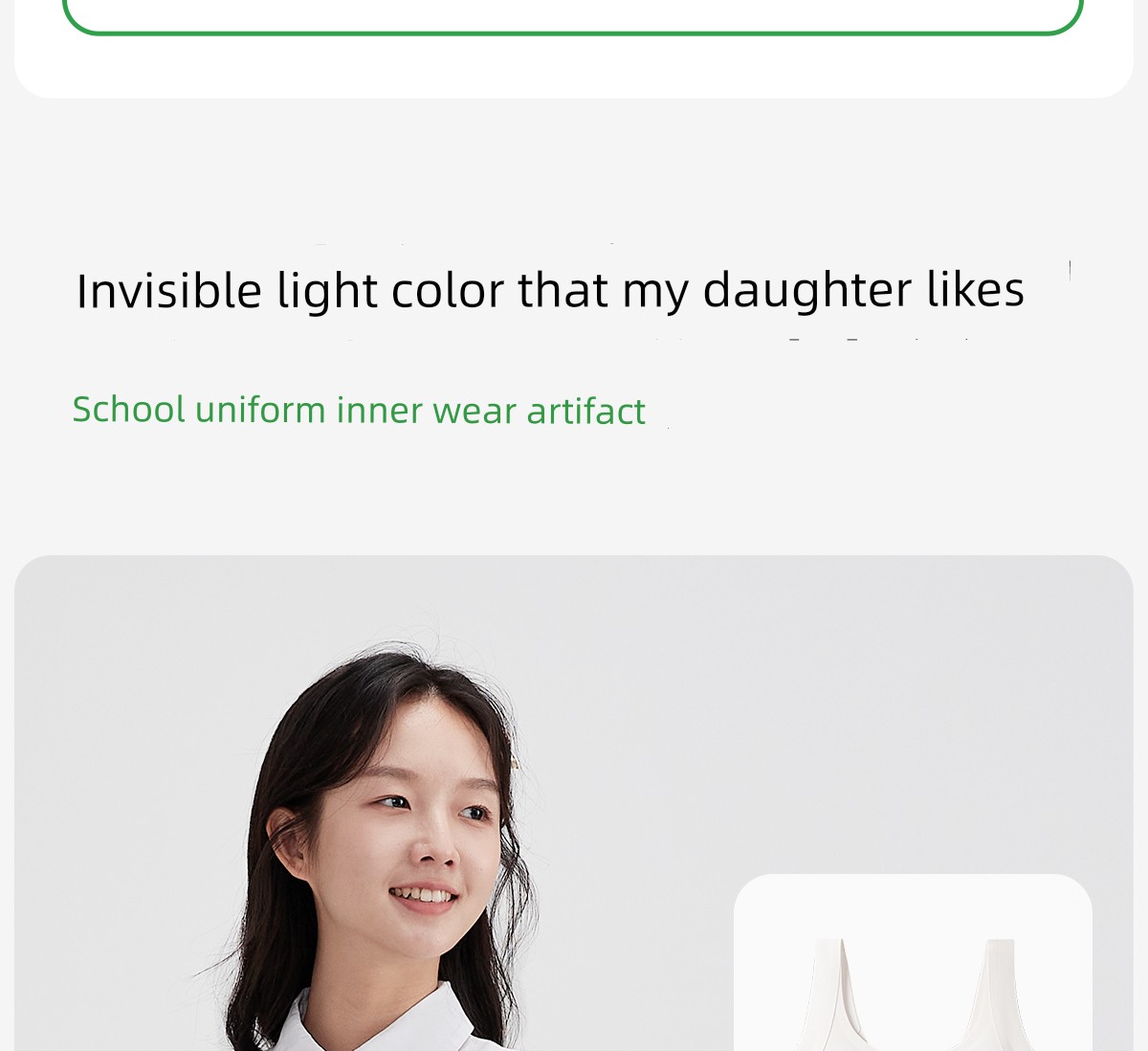 Coco Smart Girls' Bras for Junior High School Youth Development Period, Teenage High School Sports Bras — 25