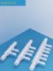 Plastic pagoda joints, equal diameter four-way/six-way water distributor, four-way/six-way/eight-way diverter