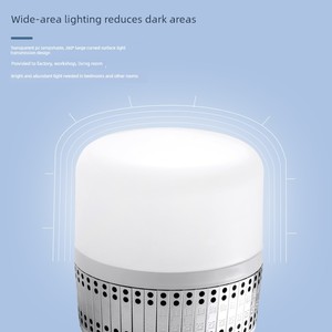 Shanghai Yaming Led Light Bulb, Energy-Saving Lamp E27 Screw Base Household Bulb, High Brightness Lighting for Workshops
