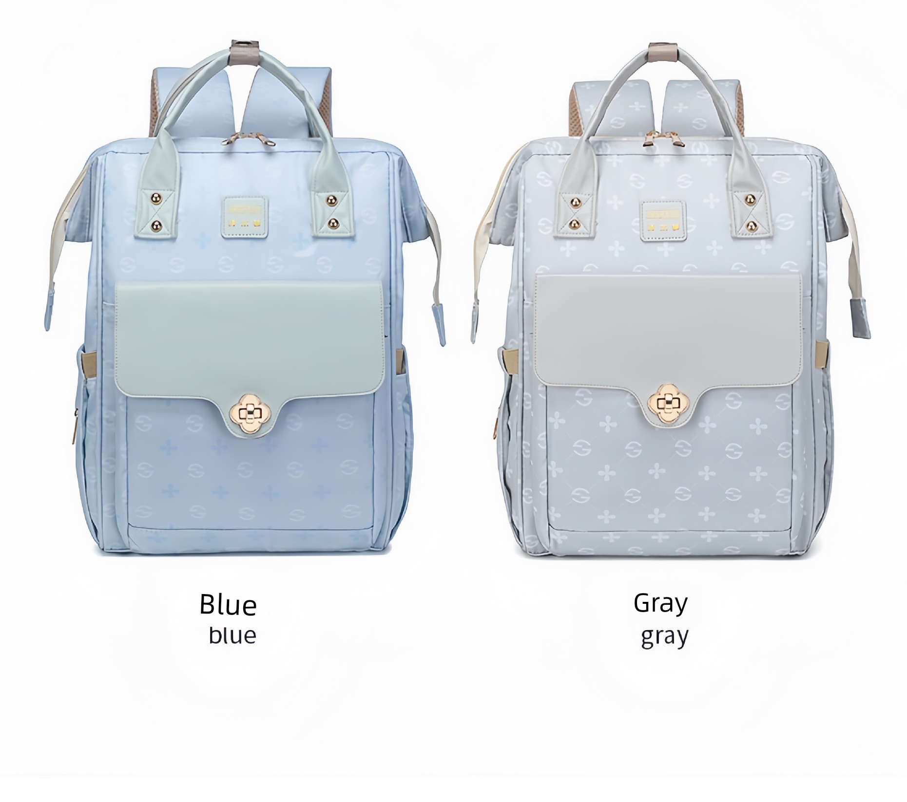 New Fashionable Mommy Bag, Multi-Functional, Large-Capacity, Waterproof Mother-Child Backpack, Lightweight Bag for Moms to Carry When Going Out with — 18