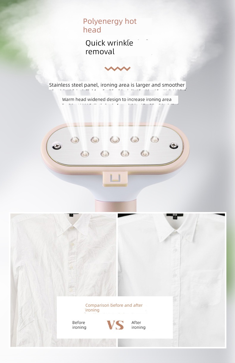 Large steam small-scale household vertical two-in-one Hanging ironing machine