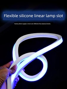 Flexible Silicone Living Room Casing Linear Self-Adhesive Light Strip