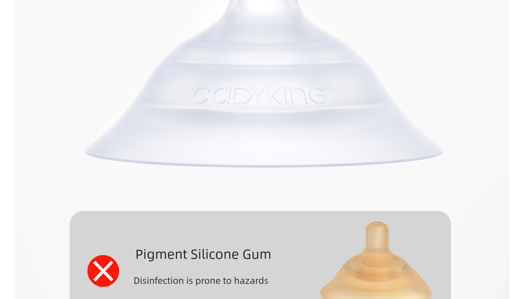Cadyking Mammilla Sheath Nursing Nipple Shields Double-Layer Anti-Bite Milk Shield Inner Feeding Artifact Breastfeeding Ultra-Thin — 14