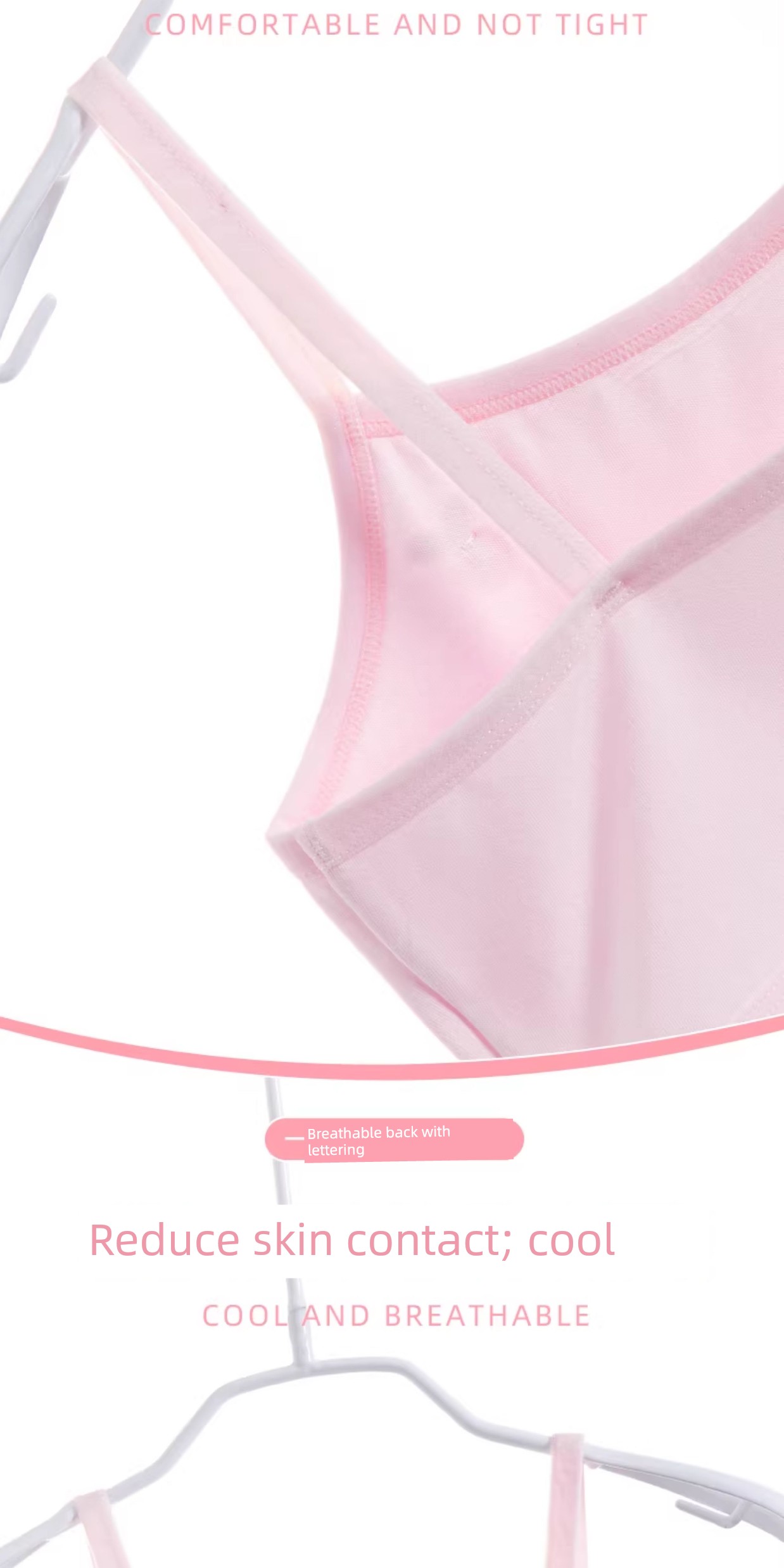 Girls' Underwear for 12-Year-Old Children in the Developmental Stage, Thin Cotton Bra for Young Girls, Elementary School Students' First Stage Children's — 8