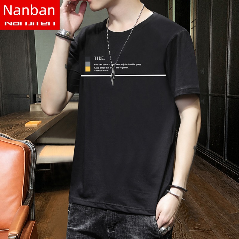 NGGGN man trend Put on your clothes Short sleeve T-shirt