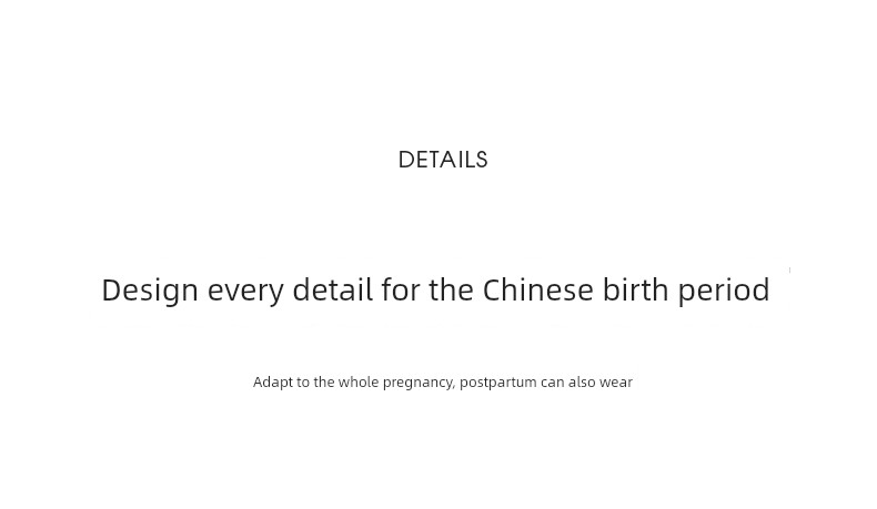 Xichun Autumn Cotton Maternity Homewear Chest Pad — 16