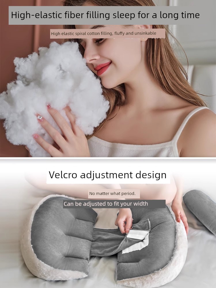 Side Pillow Belly Support U-Shaped Dedicated Product Waist Support during Pregnancy — 3