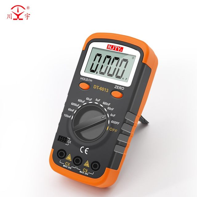 Nanjing Tianyu DT-6013 high-precision capacitor meter special large capacitance measurement meter tester detector