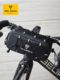 Road bicycle bag front beam bag mountain bike front bag storage bag cycling equipment hanging bag upper pipe handlebar bag