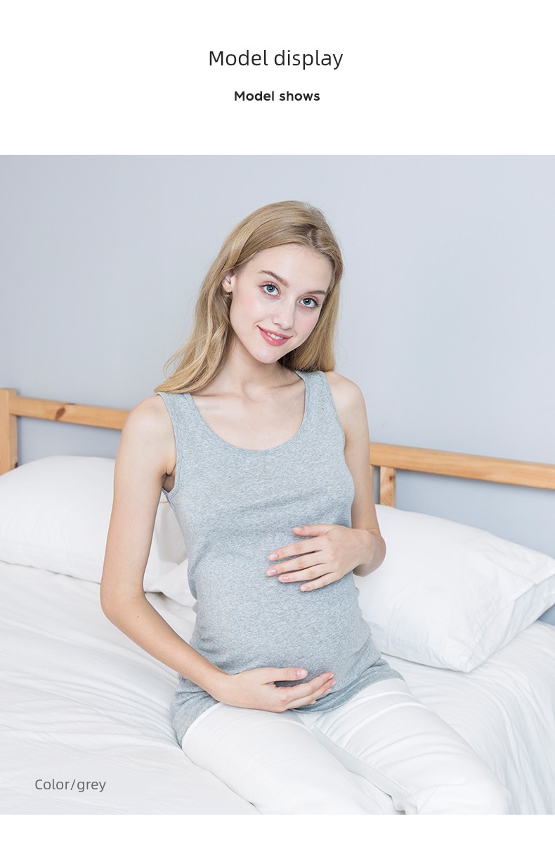 All Cotton Dralon Autumn and Winter Special Heattech Intimates Pregnant Women — 35