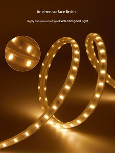 Op Led Strip Light Neon Light Strip Line Light Living Room Ceiling Decoration Patch Ultra-Bright Light Strip 220V Star I