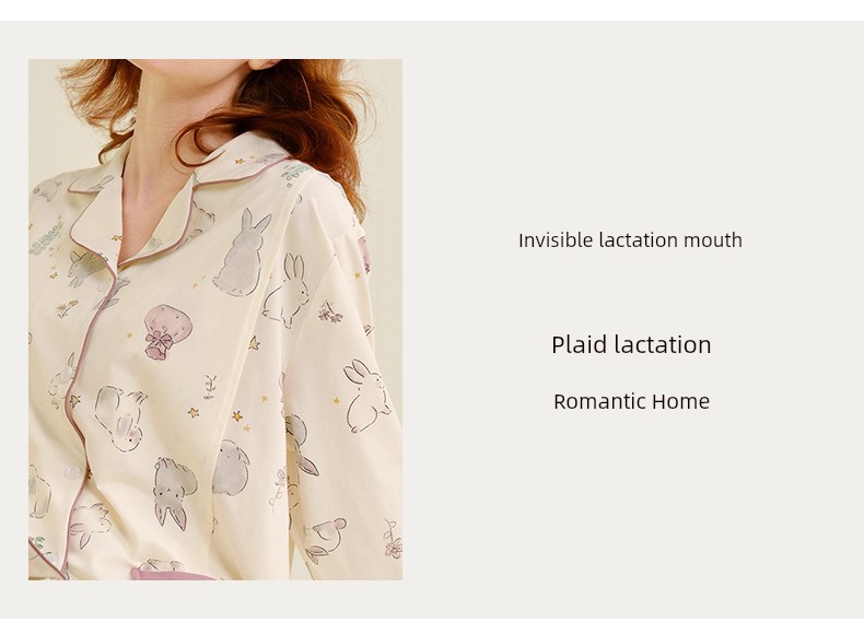 Sohiwoo Pure Cotton Thickened Spring and Autumn Confinement Clothing — 24