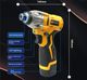 Brushless impact driver lithium battery drill wrench charging screwdriver multifunctional color steel tile electric tool