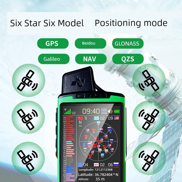 Qianxia Kubota GPS acre gps meter high-precision handheld vehicle-mounted land area measurement instrument field volume land acre