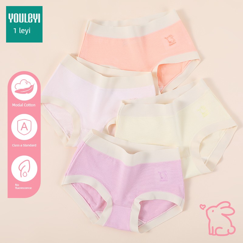 Girls' Underwear, Kidsren's Class a Cotton Summer Thin Briefs, Little Girls' Breathable Antibacterial Underwear Without Pp Inserts — 8
