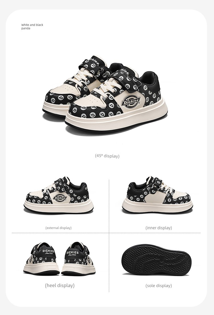 Dickies Kidsren's Sneakers 2026 New Autumn Lightweight Low-Top Sports Shoes for Boys and Girls, Casual Shoes for Middle and Large Kidsren — 24