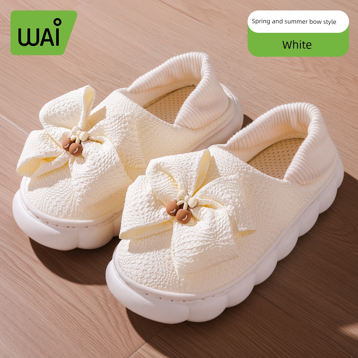 Postpartum Shoes for Summer, Thin Style, Soft Sole, Non-Slip, Closed Heel, Thick Sole, Indoor Home Slippers, Cotton Slippers for Spring and Autumn, — 2