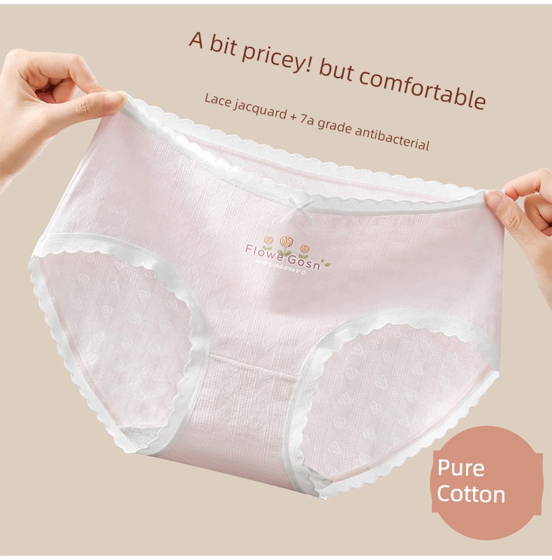 Girl Underwear Children's Development Period 10-14 Years Old Young Adult Primary School Junior High School Students Pure Cotton Summer Kids Briefs — 22