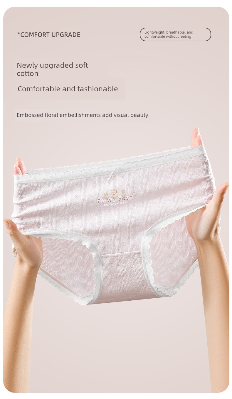 Girl Underwear Children's Development Period 10-14 Years Old Young Adult Primary School Junior High School Students Pure Cotton Summer Kids Briefs — 18