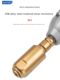 Electric wrench rotating electric hammer impact drill square handle round handle two-tree conversion head universal drill wall modification multifunctional joint