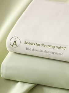 2025 New Model All-Season Bed Sheet Single Piece 1.5m Dormitory Single Bed Sheet Three-Piece Set Non-Cotton Pure Cotton 