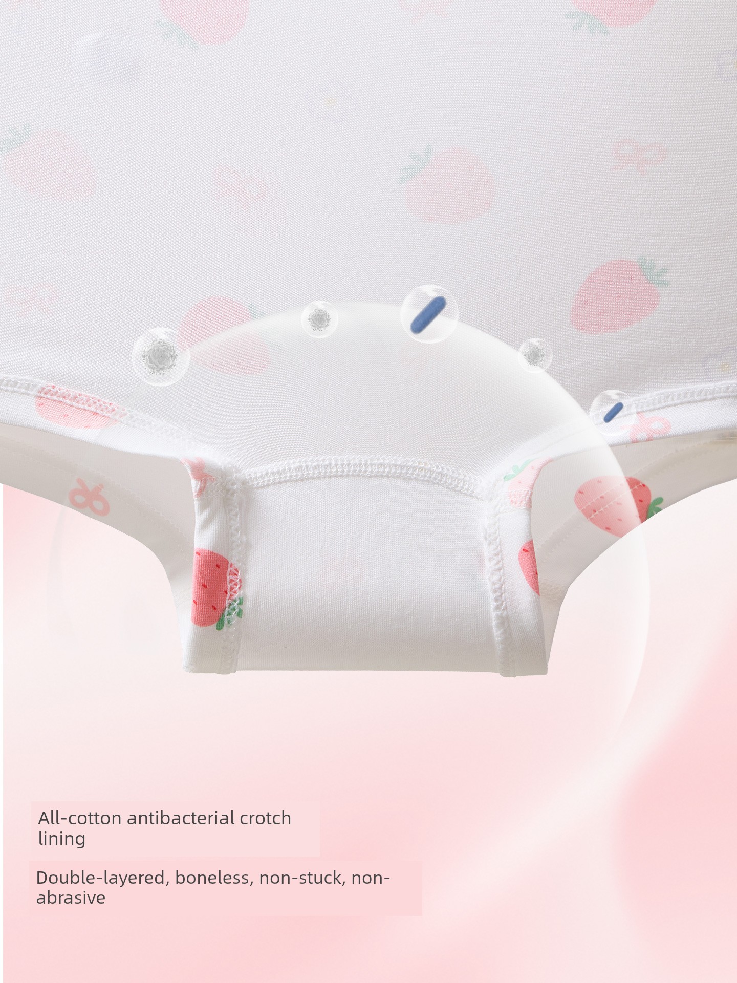 Beipesi Pure Cotton Breathable Girl Underwear