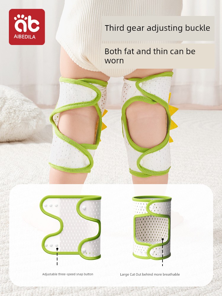 Baby Knee Pads for Crawling, Baby Knee Protectors, Children's Crawling Anti-Fall Elbow Pads, Summer Thin Breathable Style — 5