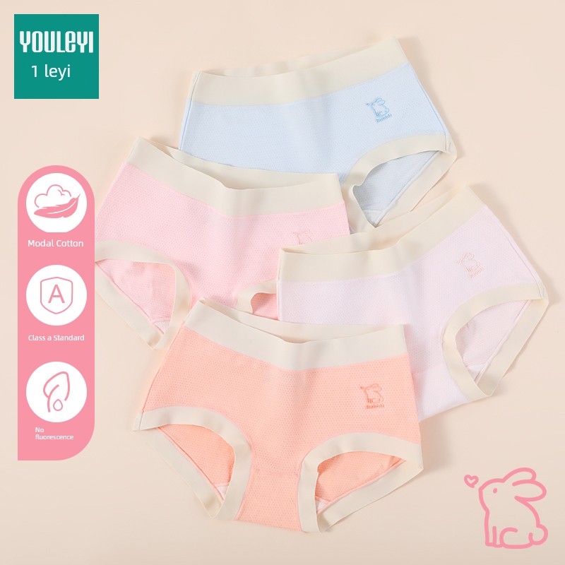 Girls' Underwear, Kidsren's Class a Cotton Summer Thin Briefs, Little Girls' Breathable Antibacterial Underwear Without Pp Inserts — 5