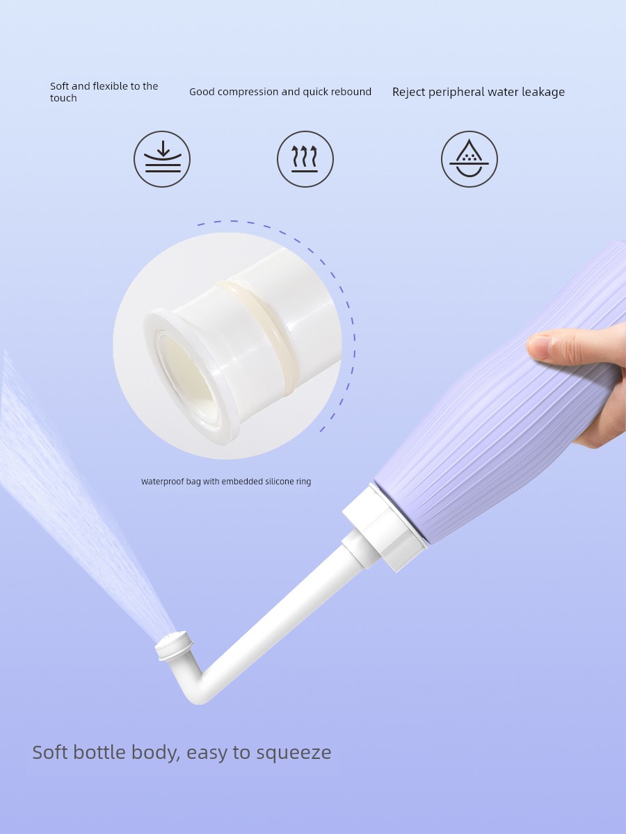 Pregnant Women's Cleaning Bottle, Postpartum Private Parts Cleaning and Rinsing Device, Female Portable Anal and Perineum Washer