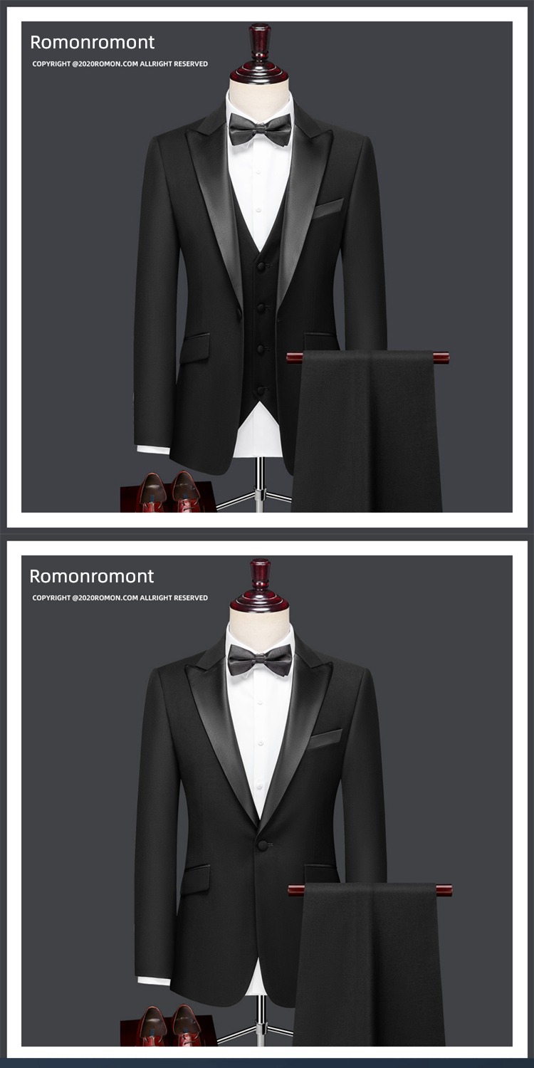 Romon show groom groomsman Pagoda Shiduo Self-cultivation formal wear