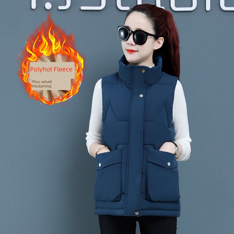 winter Korean version have cash less than that is registered in the accounts vest waistcoat Down cotton Vest