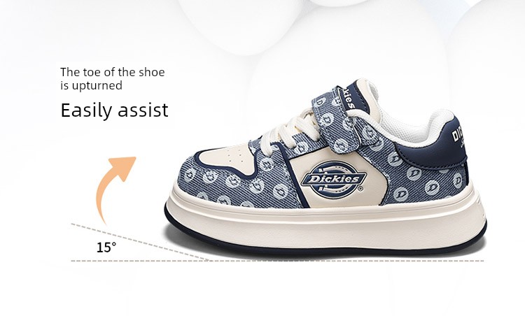 Dickies Kidsren's Sneakers 2026 New Autumn Lightweight Low-Top Sports Shoes for Boys and Girls, Casual Shoes for Middle and Large Kidsren — 12
