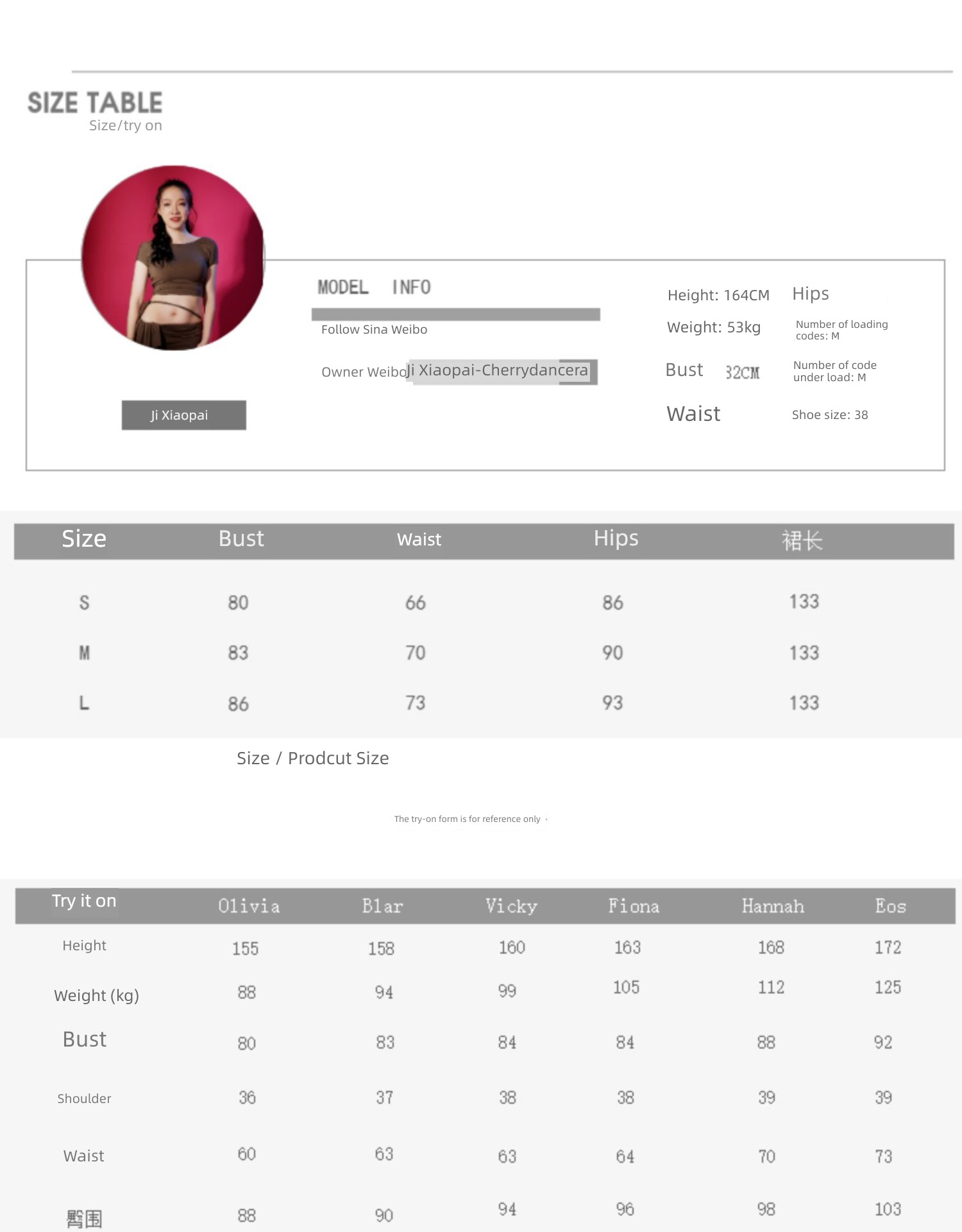 Xiaobai original camisole backless Fork Belly Dance suit