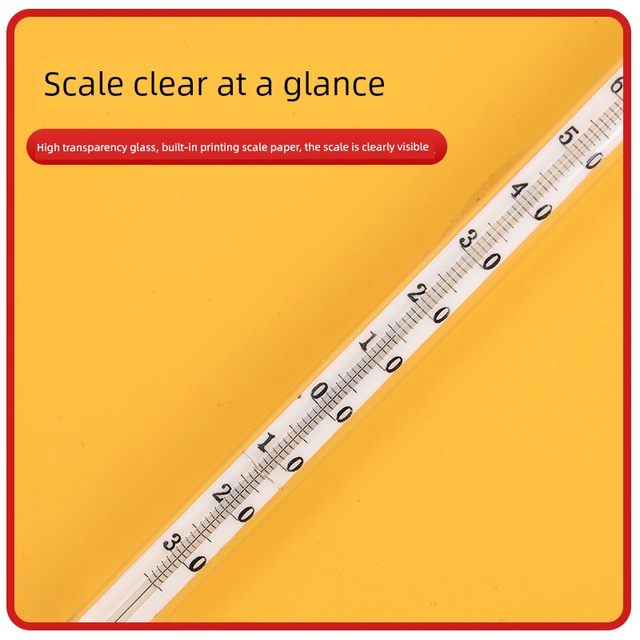 High precision glass mercury thermometer 0-300-360-400 special thermometer package for petrochemical test